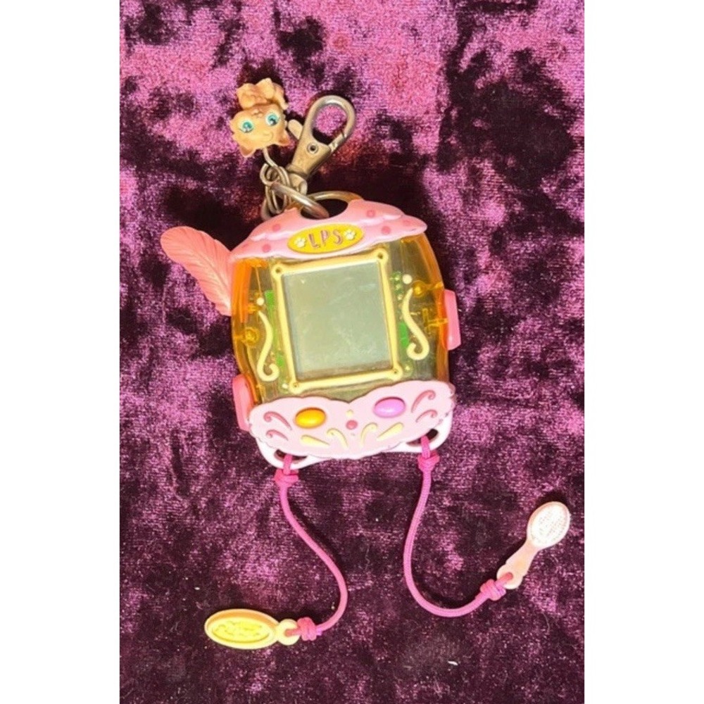 Rare Vintage Fully Functional Littlest Pet Shop Handheld Electronic Pet Game